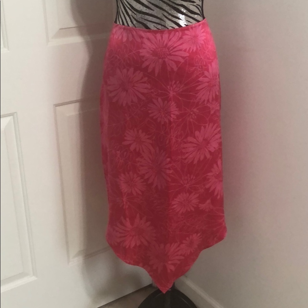 Express 100% silk skirt size 13/14